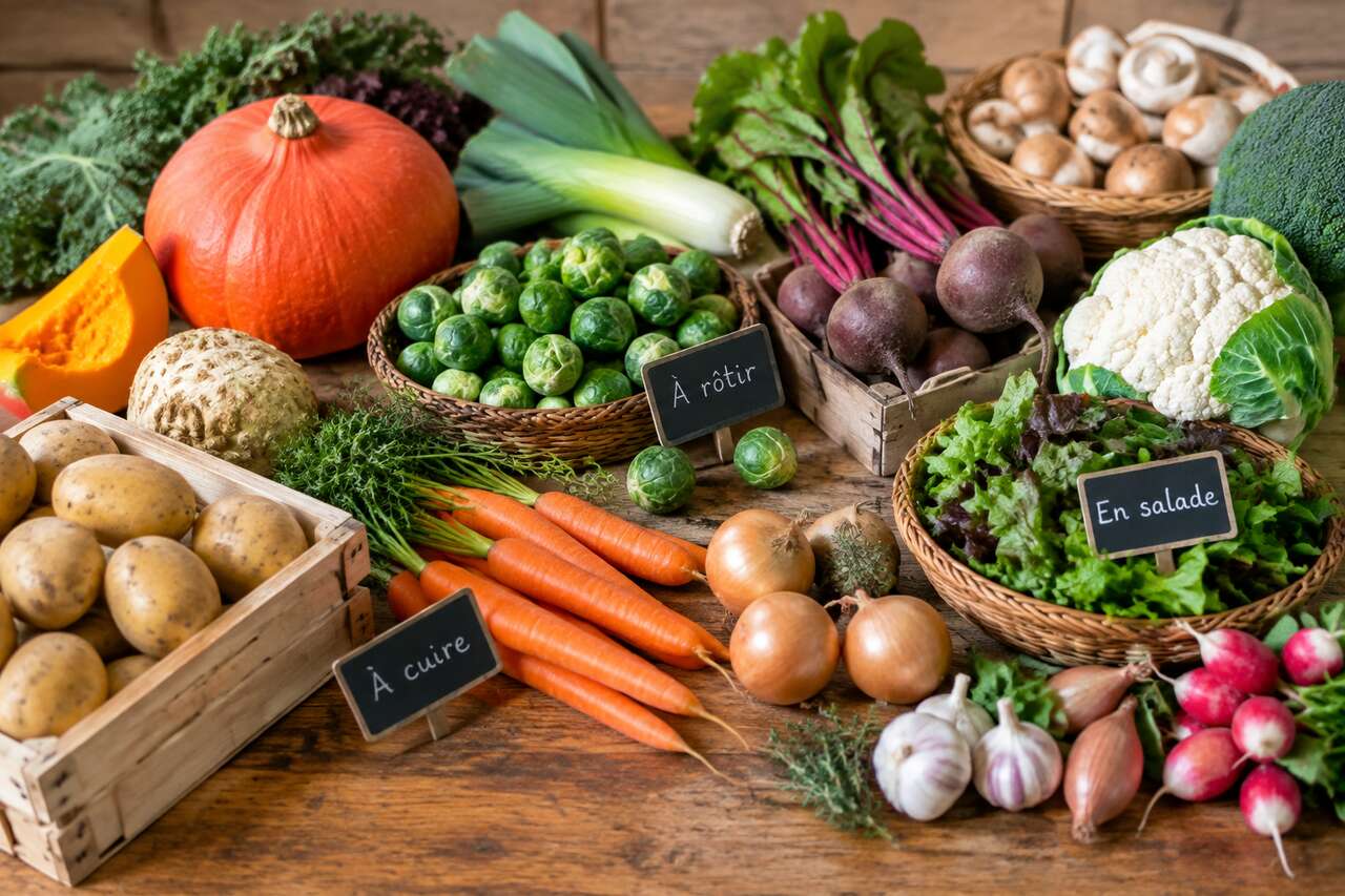 Légumes de saison en octobre : la liste utile, classée par usages Légumes de saison en octobre : la liste utile, classée par usages